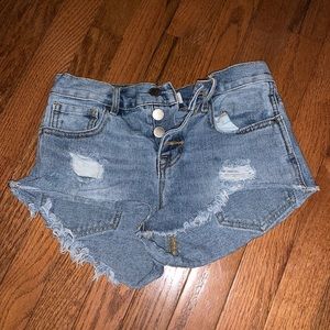 Jean shorts